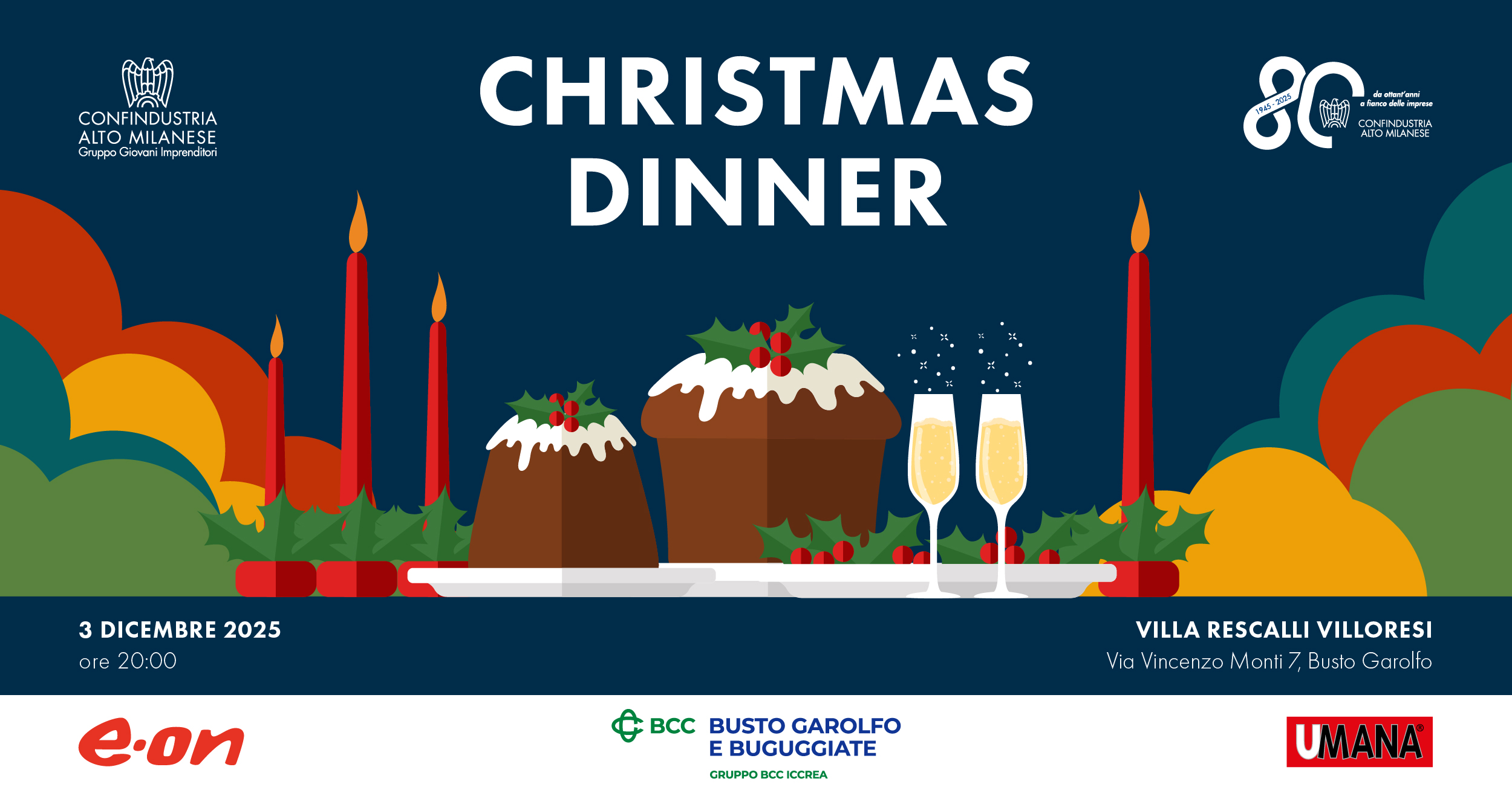 Social Dinner 20 Ottobre